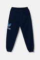adidas Originals pantaloni de trening din bumbac pentru copii JV8577 bleumarin AW25