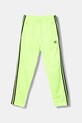 adidas Originals spodnie dresowe dziecięce dzianina zielony JV8591