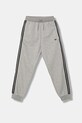 adidas Originals spodnie dresowe dziecięce aplikacja szary JW1090