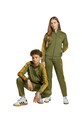 Детски спортен панталон adidas Originals трикотаж зелен JZ4079
