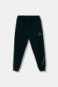 Otroški spodnji del trenirke adidas Pletenina zelena JW2430