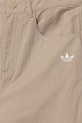 adidas Originals pantaloni de bumbac pentru copii bej JY2746
