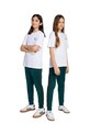 Παιδικό φούτερ adidas Originals πλεκτό ύφασμα πράσινο JV8569