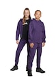 Детски спортен панталон adidas трикотаж виолетов JW2429