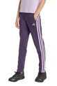 adidas spodnie dresowe dziecięce tkanina fioletowy JY5008