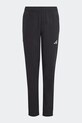 adidas spodnie dresowe dziecięce tkanina czarny KE5430