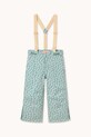 Tinycottons spodnie narciarskie dziecięce CHERRIES SNOW PANT AW25.052 niebieski AW25