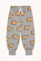 Tinycottons spodnie dresowe bawełniane dziecięce DOGS SWEATPANT AW25.068 szary AW25