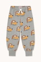 Tinycottons pantaloni tuta in cotone bambino/a DOGS SWEATPANT AW25.068 grigio AW25