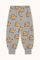 Chłopiec Tinycottons spodnie dresowe bawełniane dziecięce DOGS SWEATPANT AW25.068 szary