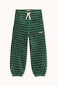 Tinycottons spodnie dresowe bawełniane dziecięce DUO STRIPES SWEATPANT AW25.252 turkusowy AW25
