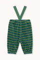 Βρεφικό φούτερ Tinycottons DUO STRIPES BABY SWEATPANT AW25.254 τιρκουάζ AW25