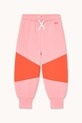 Tinycottons spodnie bawełniane dziecięce TINY COLOR BLOCK SWEATPANT bawełna różowy AW25.275