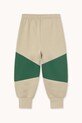 Chłopiec Tinycottons spodnie bawełniane dziecięce TINY COLOR BLOCK SWEATPANT AW25.275 brązowy