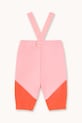 Tinycottons spodnie dresowe niemowlęce TINY COLOR BLOCK BABY SWEATPANT AW25.278 różowy AW25