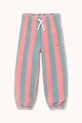 Tinycottons spodnie dresowe dziecięce STRIPES SHERPA SWEATPANT AW25.373 niebieski AW25