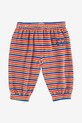 Bobo Choses spodnie dresowe niemowlęce Have Fun 225AB073 pomarańczowy AW25