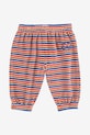 Bobo Choses spodnie dresowe niemowlęce Have Fun 225AB073 pomarańczowy AW25