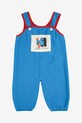 Bobo Choses ogrodniczki niemowlęce Doggy Mate 225AB112 niebieski AW25