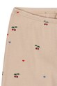 Chłopiec Konges Sløjd spodnie dresowe dziecięce z bawełną ELLA PANTS GOTS KS103800.9BYA beżowy