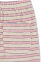 Chłopiec Konges Sløjd spodnie dresowe dziecięce z bawełną ITTY SWEAT PANTS GOTS KS103830.9BYA różowy