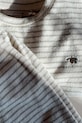 Детски памучен спортен панталон Konges Sløjd ITTY SWEAT PANTS GOTS KS103830.9BYA жълт