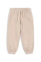 Konges Sløjd pantaloni copii LOU SWEAT PANTS OCS bumbac bej KS103867.9BYA