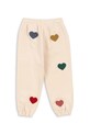 Konges Sløjd spodnie dresowe dziecięce LOU TERRY SWEAT PANTS OCS KS103870.9BYA beżowy AW25