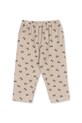 Konges Sløjd pantaloni de bumbac pentru copii COCO PANTS GOTS bumbac bej KS103760.9BYA
