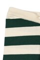 Chłopiec Konges Sløjd spodnie dresowe bawełniane dziecięce MANIS KNIT PANTS KS103897.9BYA zielony