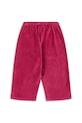 Otroški spodnji del trenirke iz bombaža Konges Sløjd VELOU PANTS GOTS KS104030.9BYA bordo AW25