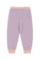 Konges Sløjd spodnie z dodatkiem alpaki dziecięce BERLE KNIT PANTS KS103717.9BYA fioletowy AW25