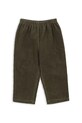 Otroške bombažne hlače Konges Sløjd SULLY PANTS GOTS Prijazno od planeta zelena KS104006.9BYA