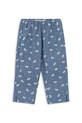 Otroške bombažne hlače Konges Sløjd VIDA PANTS GOTS KS104034.9BYA modra AW25