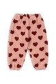 Παιδικό φούτερ Konges Sløjd JODY PANTS GRS πλεκτό ύφασμα ροζ KS104066.9BYA