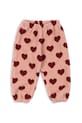 Konges Sløjd spodnie dresowe dziecięce JODY PANTS GRS dzianina różowy KS104066.9BYA