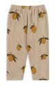 Otroški spodnji del trenirke Konges Sløjd TAVI FLEECE PANTS GRS KS101300.9BYA bež AW25