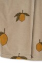 Otroški spodnji del trenirke Konges Sløjd TAVI FLEECE PANTS GRS bež KS101300.9BYA