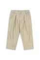 Konges Sløjd pantaloni de bumbac pentru copii FRANKIE PANTS GOTS bumbac verde KS103813.9BYA