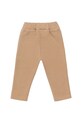Chłopiec Donsje spodnie dresowe bawełniane niemowlęce Joek Trousers Fluffy Bunnies 3040703 brązowy