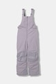 Columbia pantaloni per bambini Adventure Ride tessuto violetto 2089851