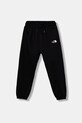 Παιδικό φούτερ The North Face TEEN ESSENTIAL LOOSE JOGGERS πλεκτό ύφασμα μαύρο NF0A8BHSJK31