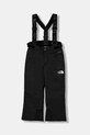 Detské lyžiarske nohavice The North Face TEEN SNOWQUEST SUSPENDER PANT látka čierna NF0A8EJPJK31