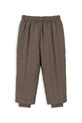 Konges Sløjd spodnie dziecięce JUNO PANTS tkanina brązowy KS103488.9BYA