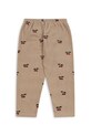 Dječaci Dječje hlače Konges Sløjd TAVI FLEECE PANTS GRS KS103623.9BYA bež
