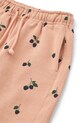Chłopiec Liewood spodnie dresowe bawełniane dziecięce Arlo Printed Sweatpants LW20074.9BYA pomarańczowy