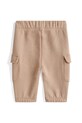 Tommy Hilfiger spodnie dresowe niemowlęce KN0KN02113.9BYA brązowy AW25