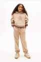 Детские спортивные штаны Tommy Hilfiger трикотаж коричневый KS0KS00662.128.176.9BYA