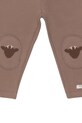Kojenecké bavlněné tepláky Donsje Joek Trousers Stags hnědá 3040707