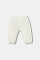 United Colors of Benetton spodnie dresowe niemowlęce 3MDSAF029.W.seasonal biały AW25